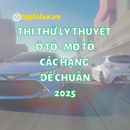 Phần mềm thi thử lý thuyết GPLX ô tô